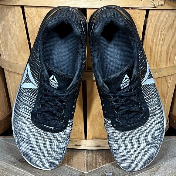 Reebok Crossfit Nano 7 White Black Gym Training Shoes Sneakers Womens Size 9.5 - Picture 8 of 10